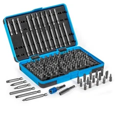 Stark Premium 148-Piece Screwdriving Bit Set Hex Tamper Phillips Torx Head With