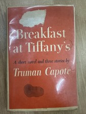 Breakfast at Tiffany’s - Truman Capote 1st Edition 1958 HCDJ Breakfast at Tiffany’s - Truman Capote 1st Edition 1958 HCDJ
