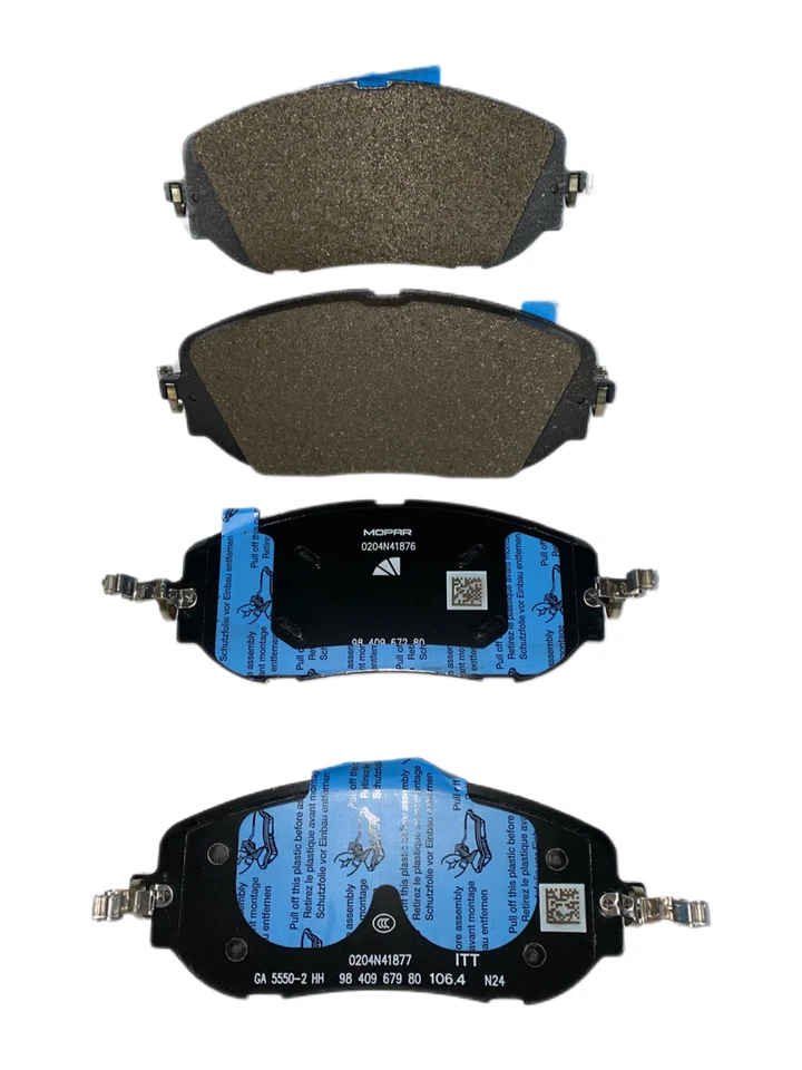 GENUINE BRAKE PADS SET-3008 P64 5008 P74  OE 1693580080 - Image 2 of 3