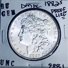 1882 S BU GEM MORGAN SILVER DOLLAR UNC MS+++ U.S. MINT RARE COIN 9881