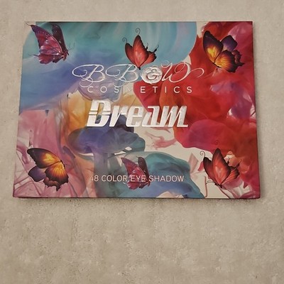 BB&WD Cosmetics Dream 48 Color Eyeshadow Palette Shimmer Matte Pressed Powder