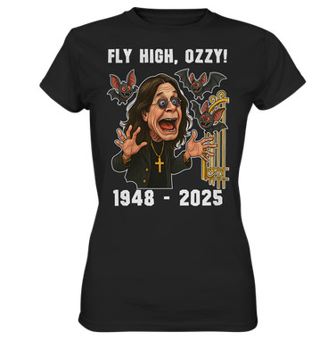 Ozzy Osbourne - Fly High Ozzy - Ladies T-Shirt | Damen Black Sabbath
