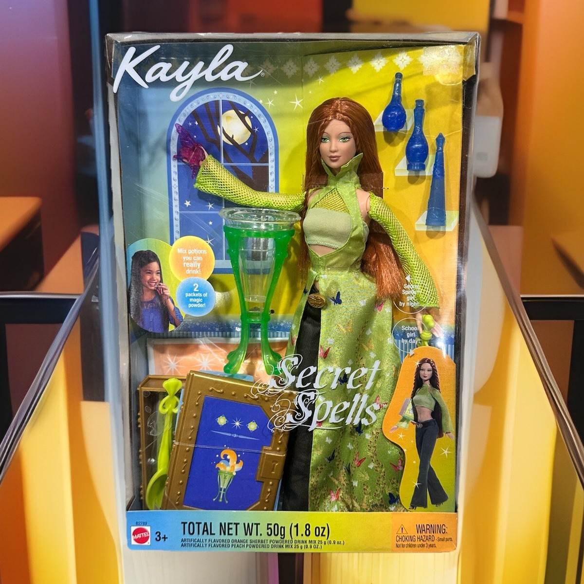 Barbie Secret Spells Kayla ~ NRFB ~ New In Box ~ Mattel B2789