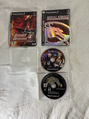 Sony PlayStation 2 PS2 Game Lot Dynasty Warriors 4 Mortal Kombat Odin Sphere