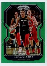 2021 Panini Prizm WNBA Green Prizm Kayla McBride #61 16n7