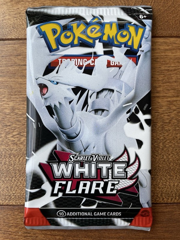 🔥 Pokemon TCG White Flare Scarlet & Violet Booster Pack NEW SEALED