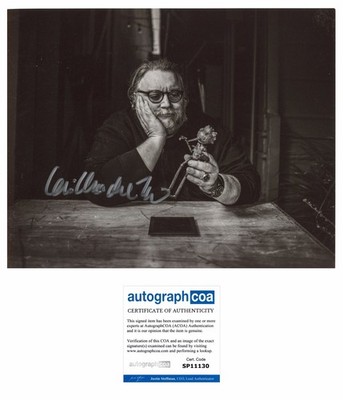 Guillermo Del Toro Autogramm signed ''Regisseur'' 10x8 Foto ACOA