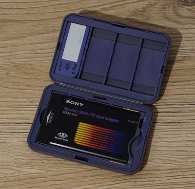 Sony MSAC-PC2 memory stick card reader - PCMCIA slot