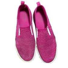 Old Navy Pink Glitter Slip on Sneaker Girls Size 3