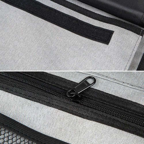 Bolsa de almacenamiento de carga de malla para maletero trasero de coche organizador de bolsillo para guardar - Imagen 6 de 7