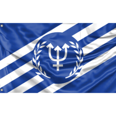 Neptune Flagge/Fahne Unikales Design 90x150cm