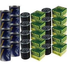 10x Original MANN Ölfilter W 811/80 + 10x SCT Motor Flush Motorspülung