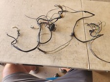 1956 Chevy Engine Compartment Headlight Wire Harness Used Original 1956 Chevy Engine Compartment Headlight Wire Harness Used Original