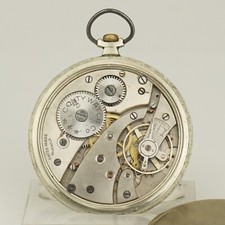 Rare Antique Pocket Watch Men's no fusee duplex chronometer no repeater RAR