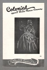 Henry Fonda "POINT OF NO RETURN" Leora Dana (Signed) 1951 Boston Tryout Playbill