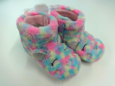 Hase Hausschuhe bunt 22-23 weich warm Mädchen Kinder Nicole Miller New York