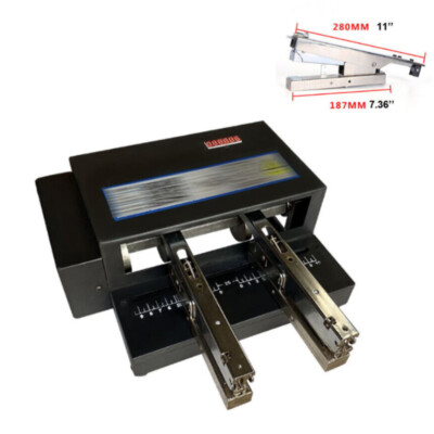 Electric Double Head Stapler Multi-head Card Binding Machine Automatic Binder