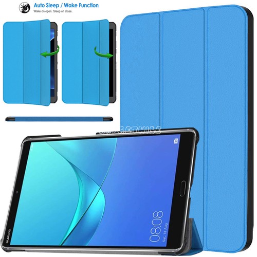 Smart Case Flip Magnetic Stand Cover Fits Huawei MediaPad M5 8 (8.4" Inch) 2018 - Picture 7 of 14