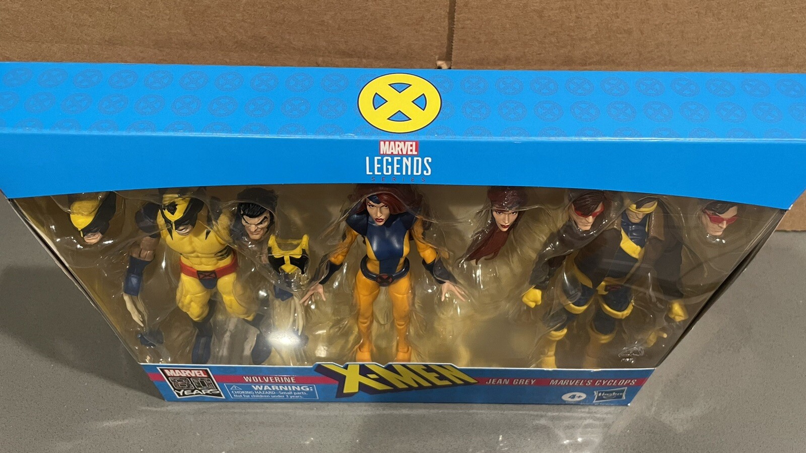 Marvel Legends X-Men 3-Pack Wolverine - Jean Grey - Cyclops - Love ...
