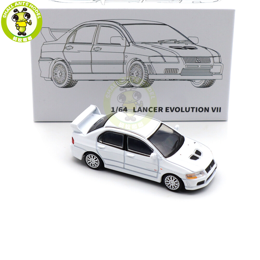 1/64 JKM Mitsubishi Lancer Evolution EVO 7 VII Diecast Model Car