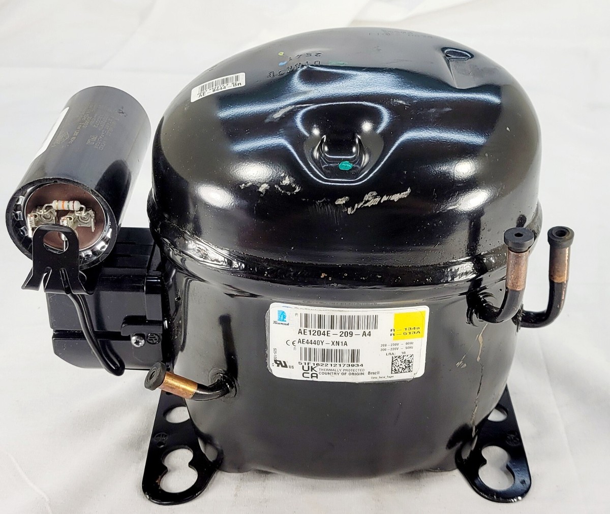 Tecumseh Compressor AE4440Y-XN1A - AE1204E-209-A4 230/1/60 R-134A