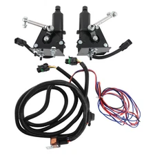 Pair Headlight Electrical Machinery Conversion For Ford Mercury Cougar 1967-1968