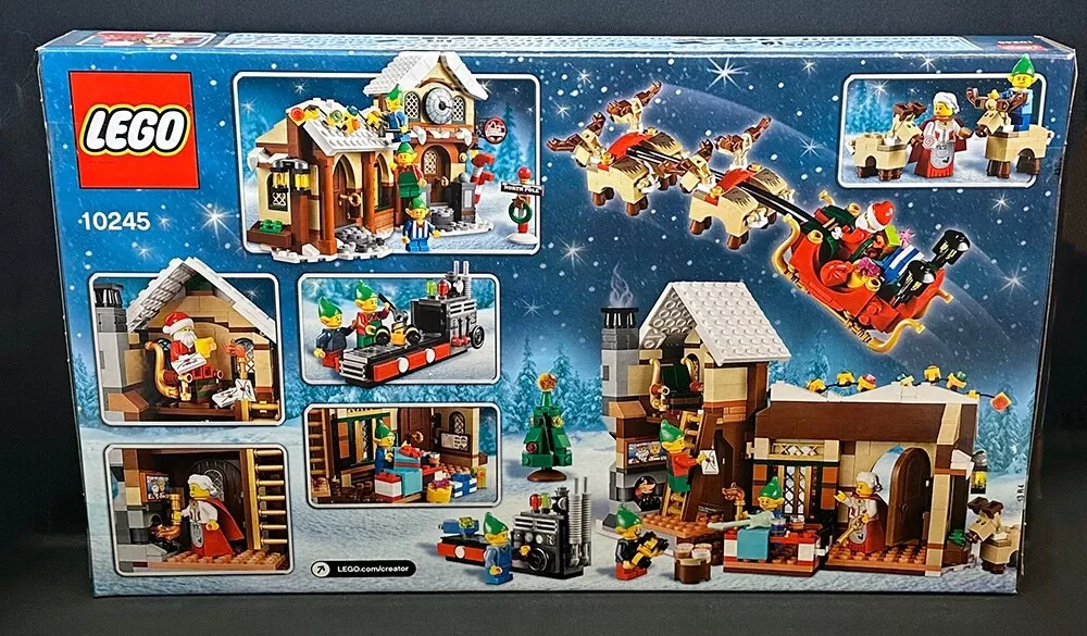 Lego winter village santa's cheap workshop