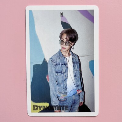 Unofficial BTS Jimin Dynamite MV shooting photocard. Chim Bangtan ARMY kpop