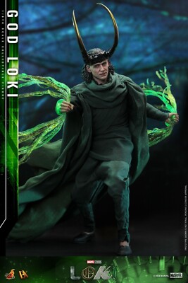 ホットトイズ DX40ゴッド・ロキhottoys God Loki 1/6通常版 US Stock Hot Toys Marvel Loki DX40 Collector Edition God Loki 1/6