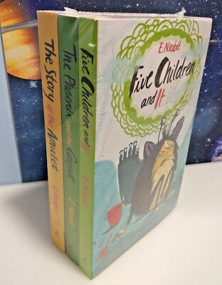 E.NESBIT PAPERBACK 3 BOOK TRIPLE PACK ,IT ,PHOENIX CARPET, AMULET