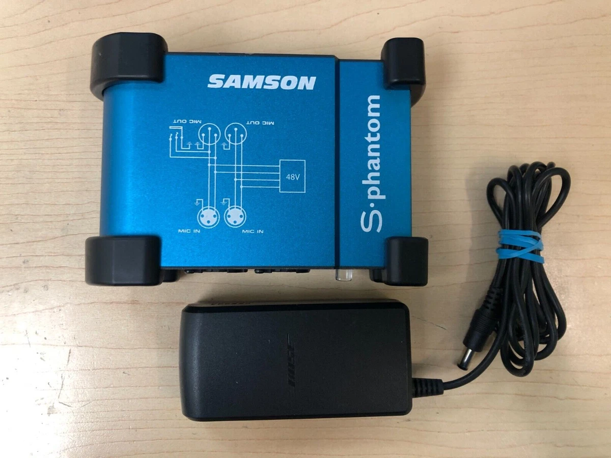 Samson SPhantom 48 Volt Phantom Power Supply, 52 OFF