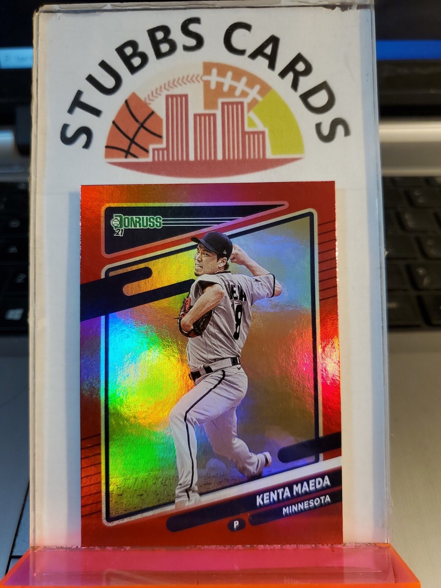 2021 Donruss Baseball Kenta Maeda Minnesota Twins Holo Red