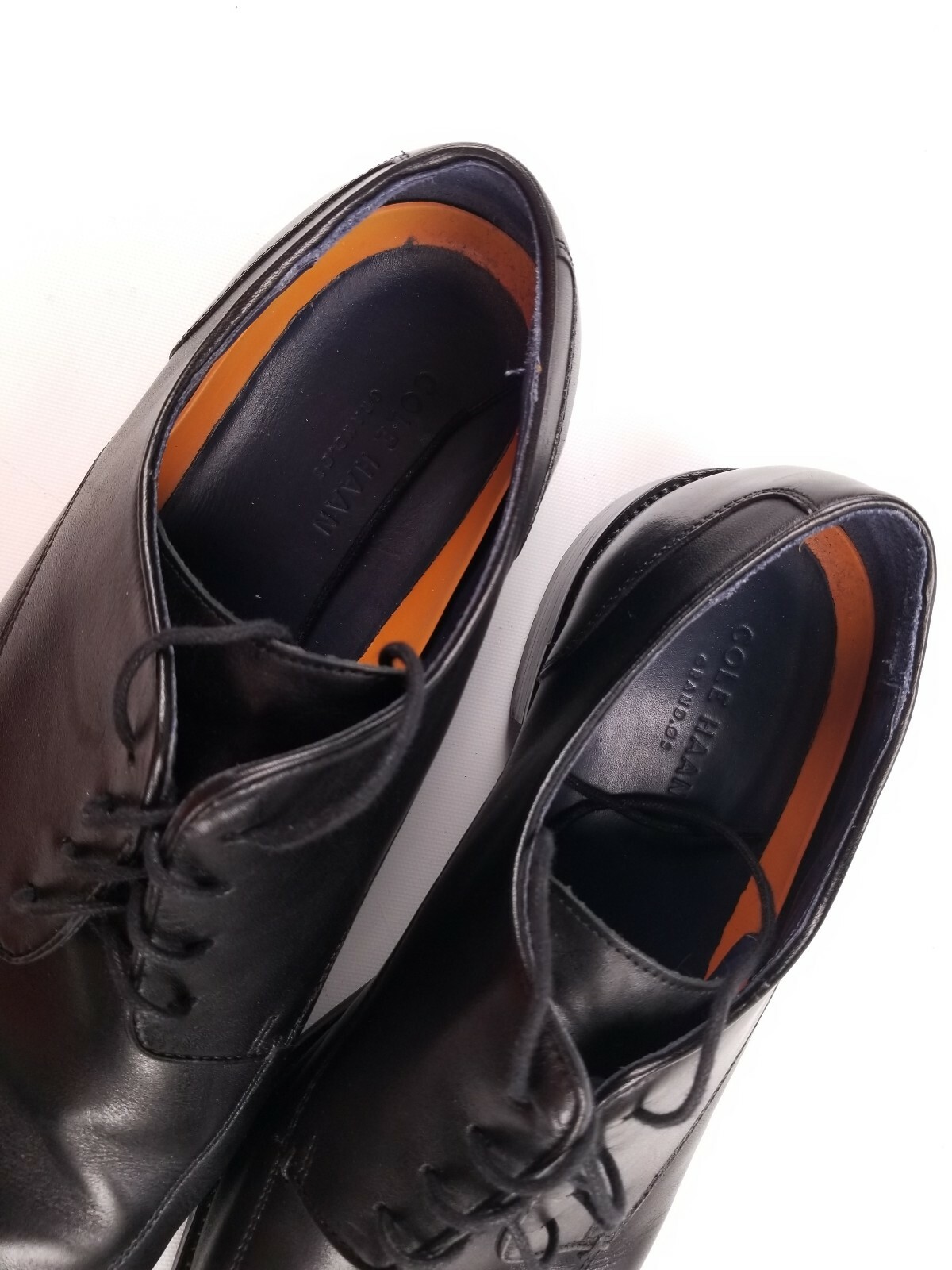 Cole Haan Grand OS Black Leather Mens 