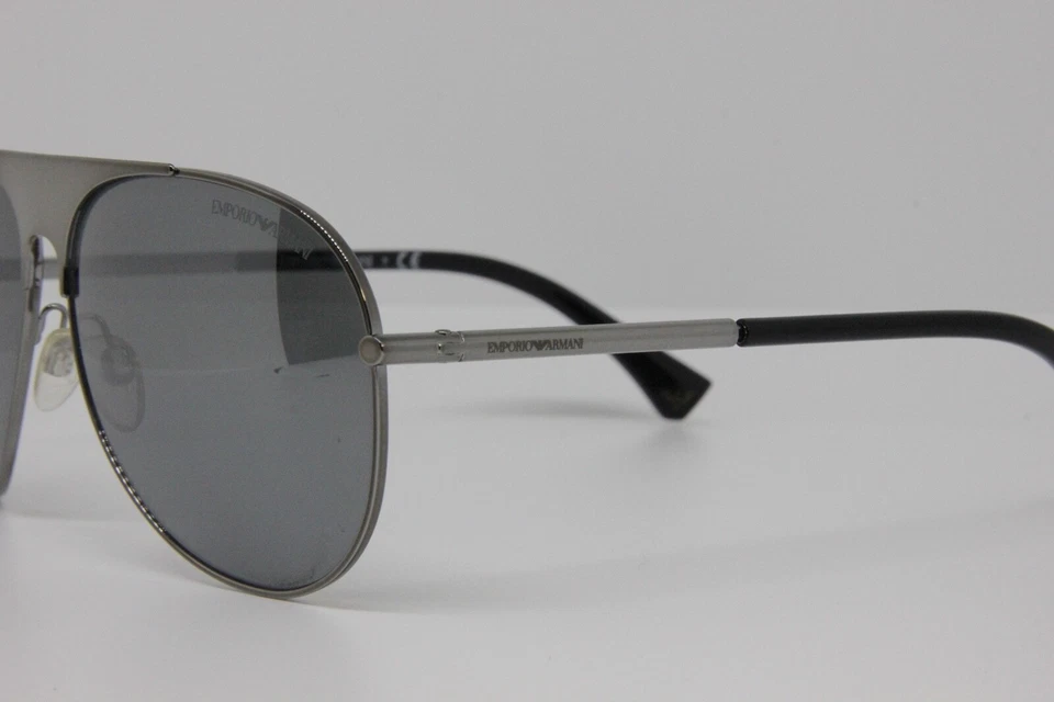 EMPORIO ARMANI EA 2003 3010/6G Silver w/Silver Iridium lens Sunglasses - Immagine 4 di 4