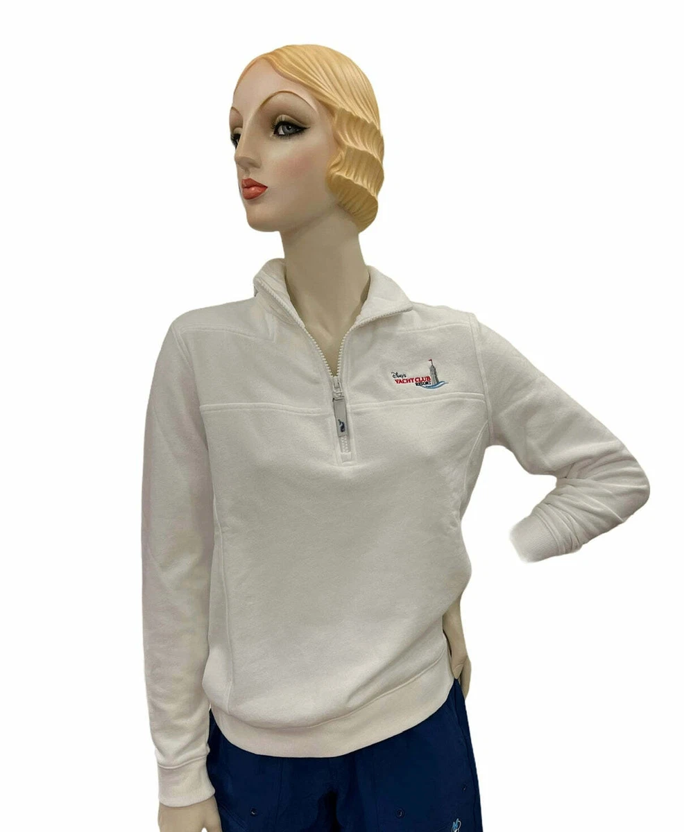 Disney Yacht Club 1 2 Zip Ladies Vineyard Vines Pullover eBay