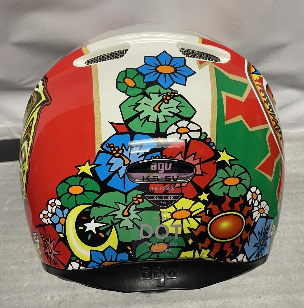 AGV K3 SV XLサイズ ROSSI MUGELLO シールド2枚付き AGV K3 SV XLサイズ ROSSI MUGELLO シールド2枚付き AGV SV K3 009-ROSSI