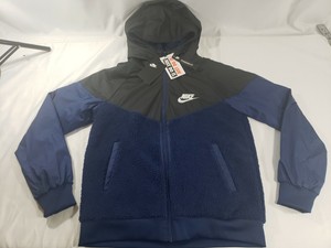 blue and black nike sweater