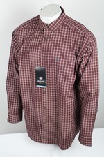 Ariat Pro Men's Classic Fit Nicco Long Sleeve Button Shirt Frair Brown 10047334