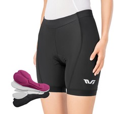 ROCKBROS TVI Fahrradshorts Damen Rennrad Radlershorts Gepolstert Radhose Kurz