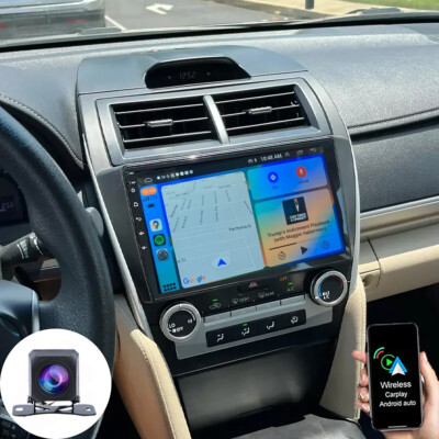 Mirror Link Apple Carplay Radio GPS Navi Cam 32GB RDS For 2012-2014 Toyota Camry