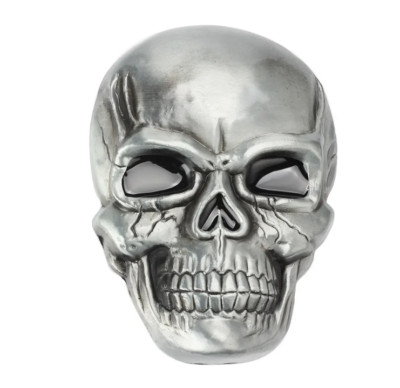 Gürtelschnalle Buckle für Gürtel bis 4 cm Metall Skull Biker Totenkopf