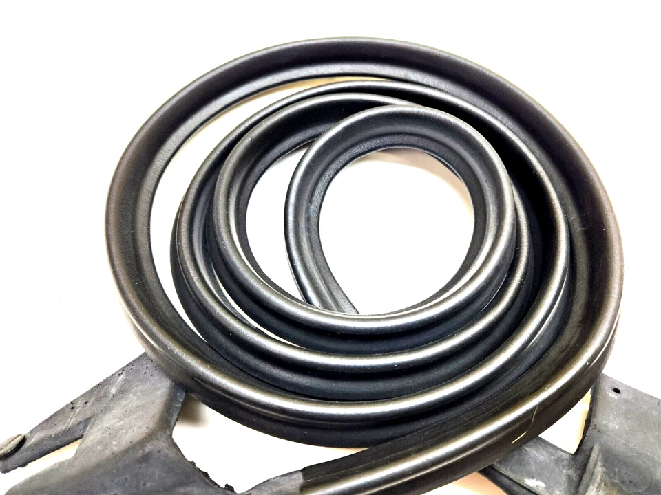 Vedação de borracha tira meteorológica porta frontal 1965 1966 1967 1968 Impala 4 portas capota rígida - Imagem 4 de 4