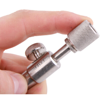DLX Bank Stick - Edelstahl Rutenhalter Bankstick Erdspeer Rod Pod Rutenständer