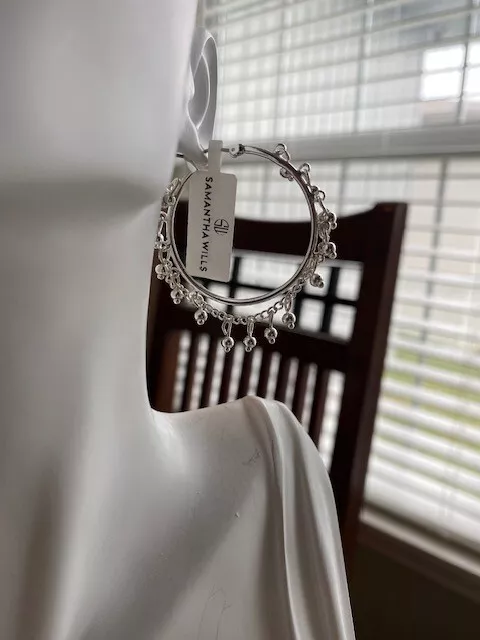 Samantha wills hotsell nightfall hoop earrings