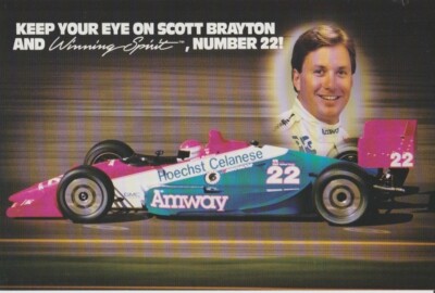 Lola Amway Scott Brayton ミニカー 5021 24分の1 1991 Scott Brayton Amway 