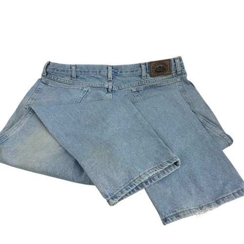 Wrangler Jeans Mens Tag Size 40X30 Straight Leg Blue Denim Actual 38X29 - Picture 4 of 13