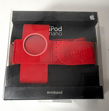 2005 Apple iPod Nano Armband Red MA186G/A 1st Gen Original Vintage