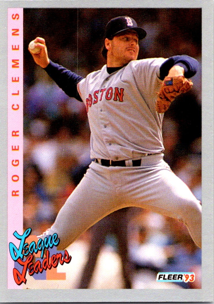 1993 Fleer - Roger Clemens #348 - Near Mint or Better
