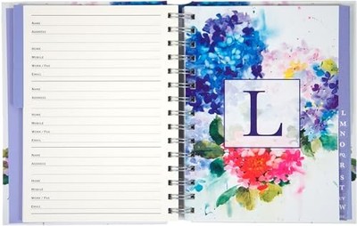 Hydrangeas Large Address Book, Peter Pauper Press