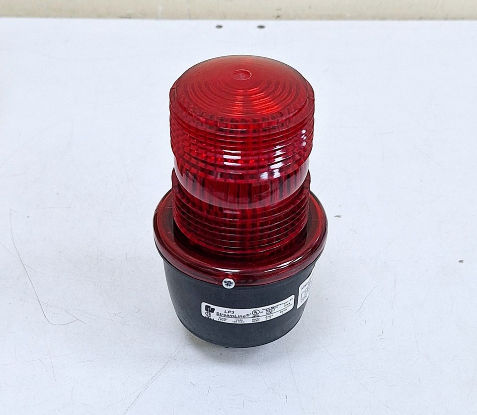 Federal Signal LP3 StreamLine / LP3P-120R Beacon 120 VAC Red | eBay